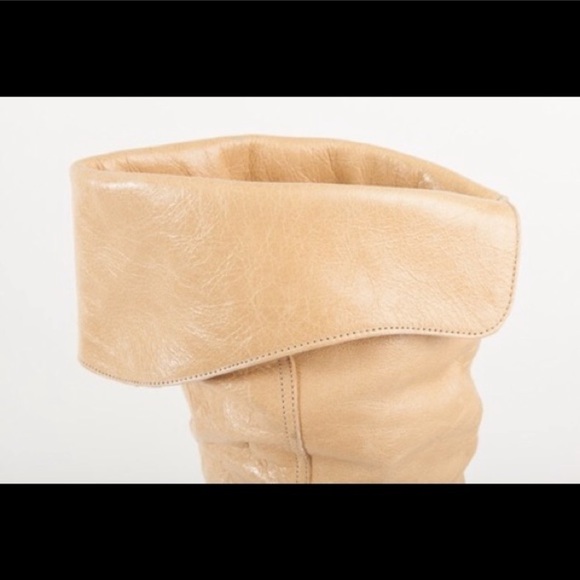 Jeffrey Campbell knee length leather western boots - Picture 5 of 8